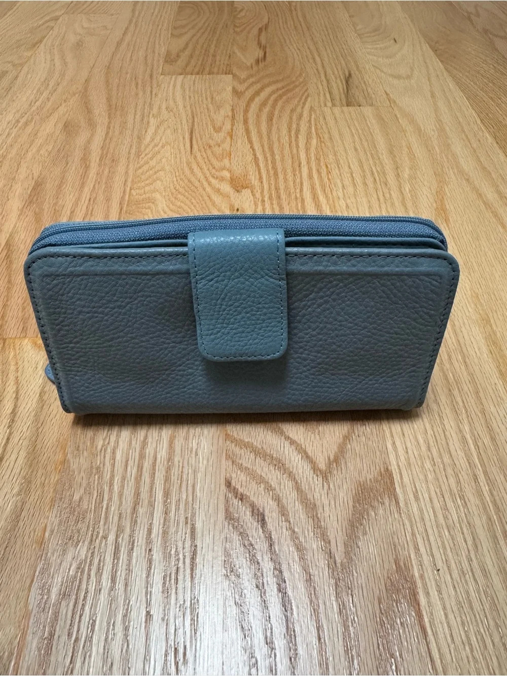 Vintage Rolfs Genuine Leather Wallet, Incline Blue - NOS